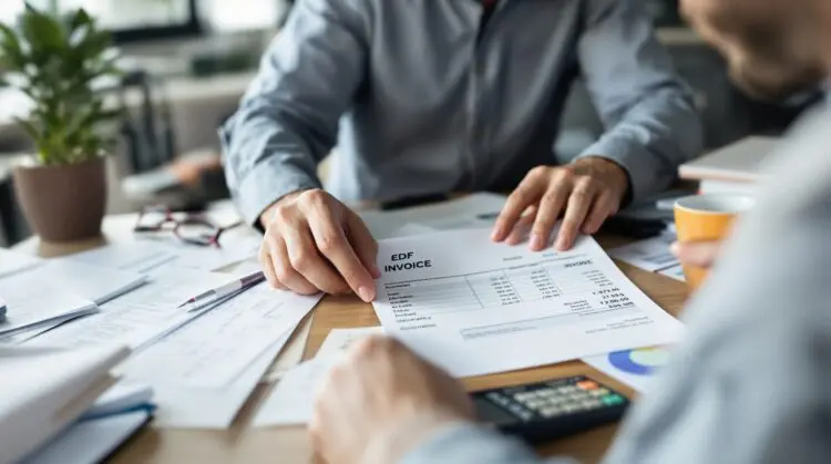 compte comptable edf