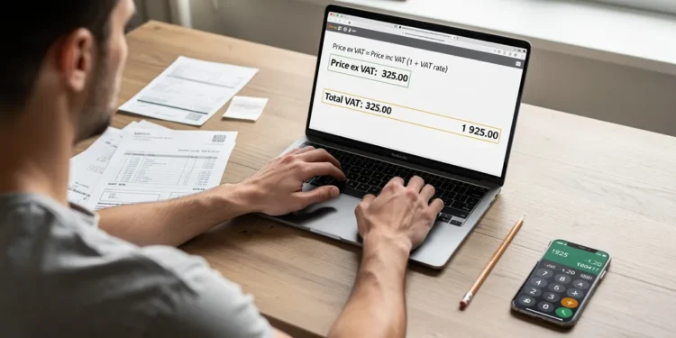 comment calculer la tva sur un ttc