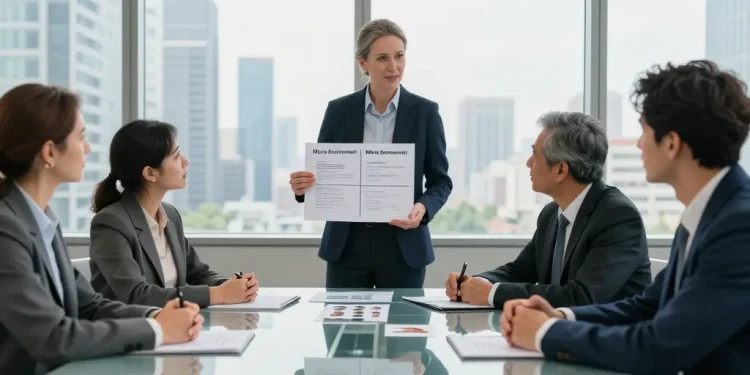 différence entre macro et micro environnement