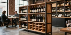 meuble caviste professionnel