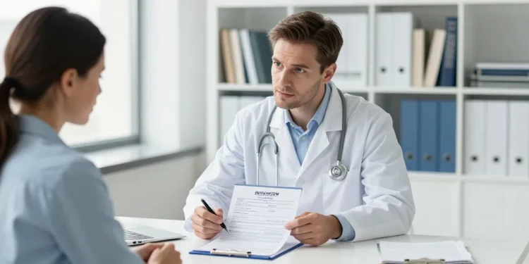 prolongation mi temps thérapeutique visite médicale