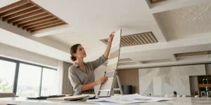 idee revetement plafond